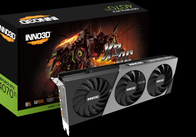 INNO3D GeForce RTX 4070 Ti X3