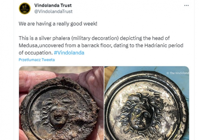 Vindolanda odkrycia