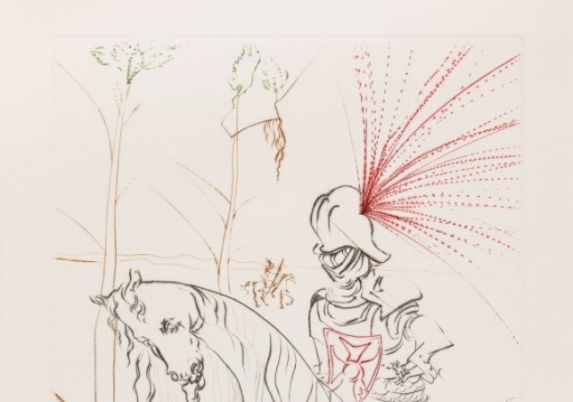 Salvador  Dali i Pablo Picasso