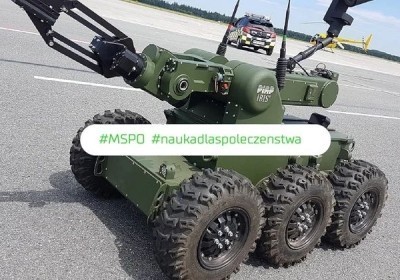 robot pirotechniczny PIAP IBIS