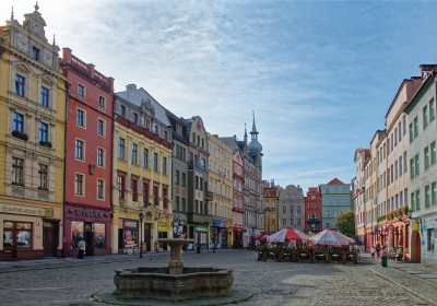 W krypcie katedry świdnickiej 